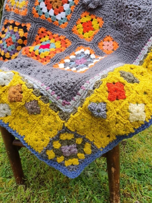 Blanket: The Mustard and Grey One