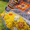 Blanket: The Mustard and Grey One