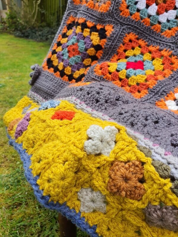 Blanket: The Mustard and Grey One