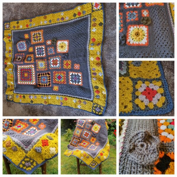 Blanket: The Mustard and Grey One