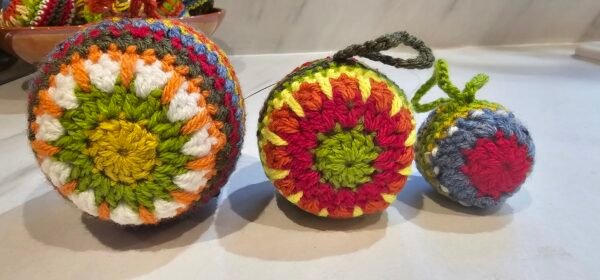 20251207_122353 Christmas Baubles - Crochet